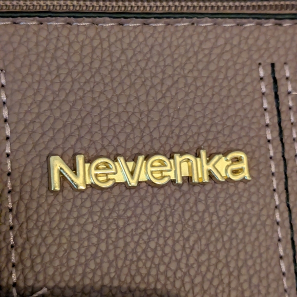 Nevenka Muted Plum Satchel/Crossbody w Charm NWOT - Picture 2 of 9